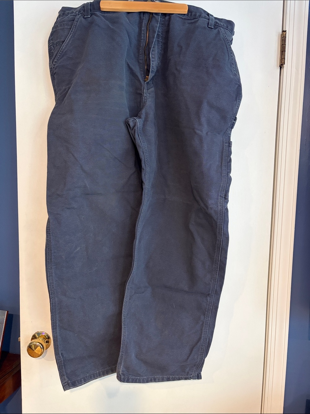 Carhartt Men's Cargo Pants Navy Blue
